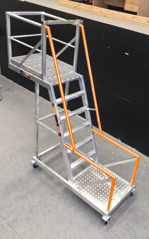 aluminium truck access platform